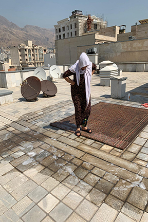 cleaning carpets in Tehran